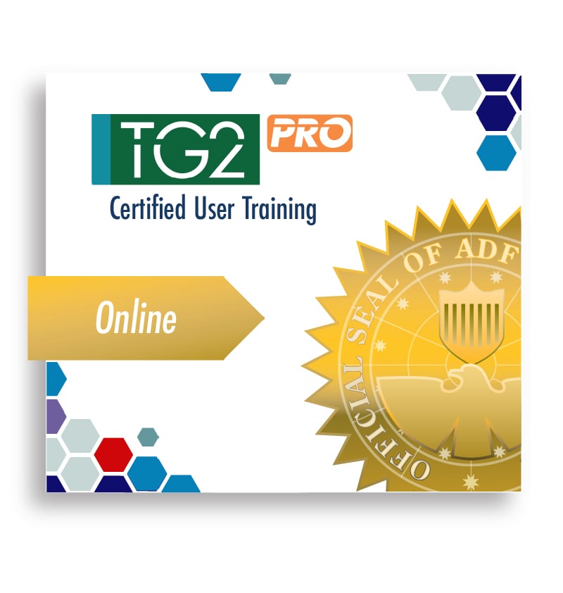 Certified User Training-TG2-PRO