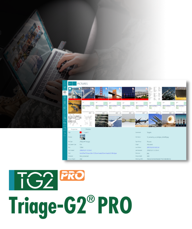 Triage-G2 Pro: Smart Phone & Computer Media Exploitation Tool