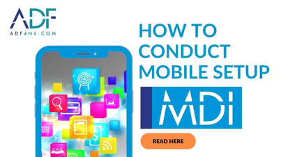 How to Conduct Mobile Setup with MDI