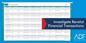 Investigate Revolut Financial Transactions