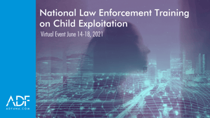 Virtual National Law Enforcement Training on Child Exploitation 2021