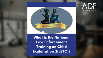 What is the National Law Enforcement Training on Child Exploitation (NLETC)?