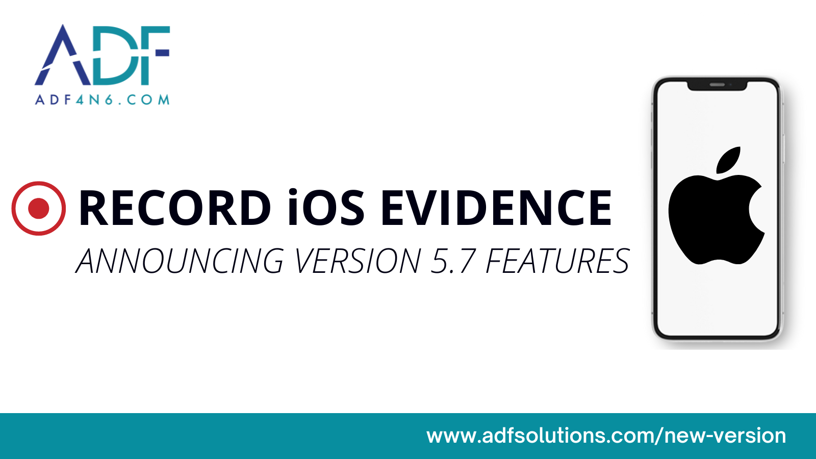 ADF Solutions Releases Revolutionary iOS Screen Recording Feature
