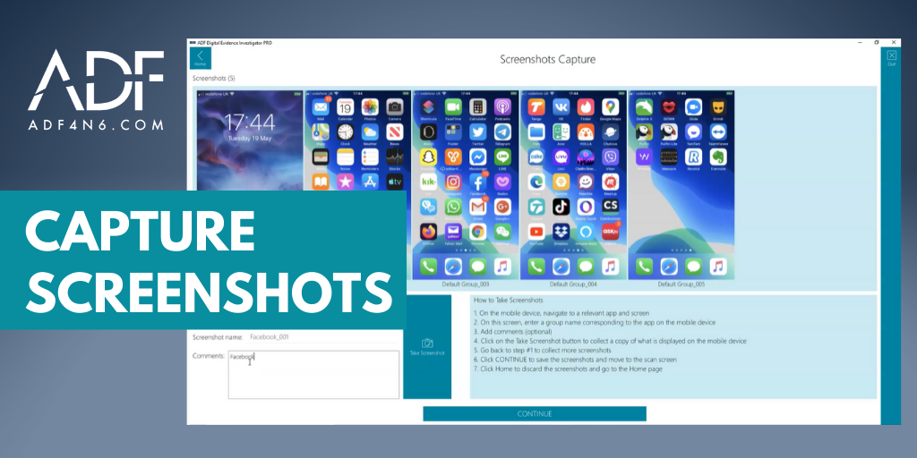 Learn To Use Digital Forensic Screen Capture on iOS & Android Devices