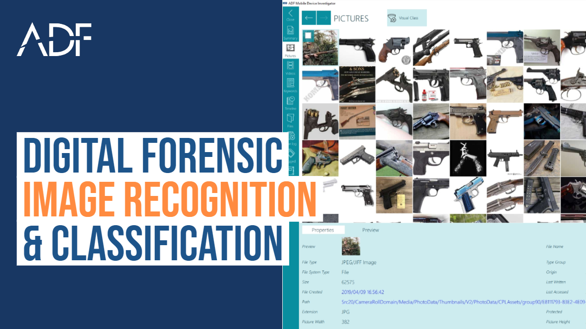 Digital Forensic Image Recognition and Classification