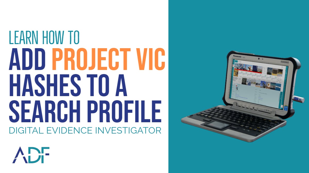 Adding Project Vic Hashes to a Search Profile