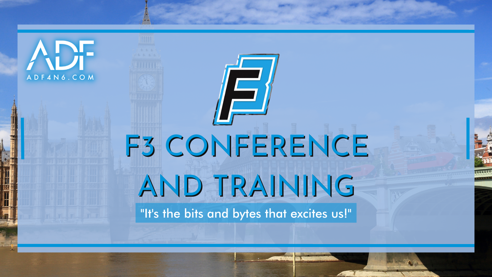 ADF Exhibits at the F3 Conference and Training in the UK