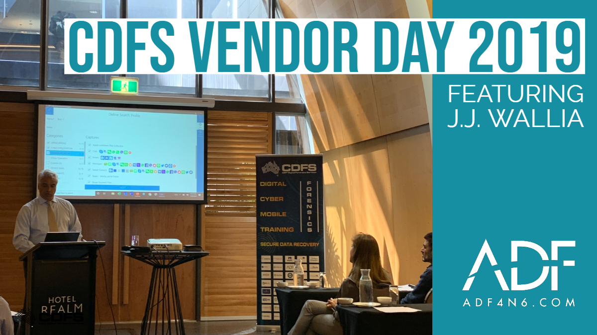 CDFS Vendor Day 2019 (Australia)
