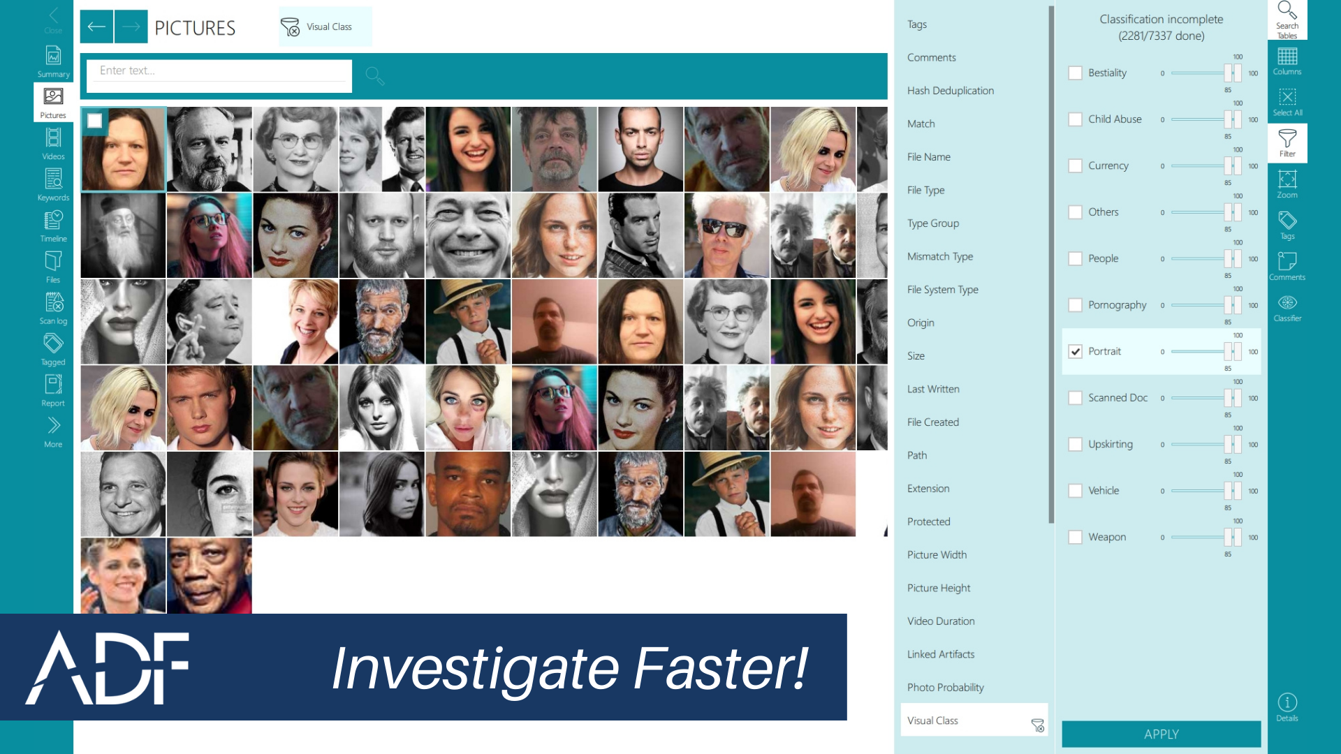 Investigate Faster with ADF digital forensic tools T