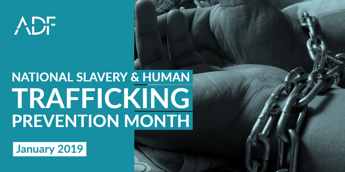 National Slavery and Human Trafficking Prevention Month