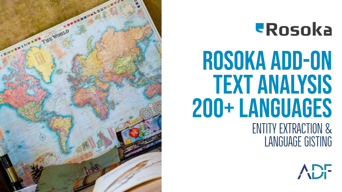 Rosoka Add-on Powerful Text Analytics
