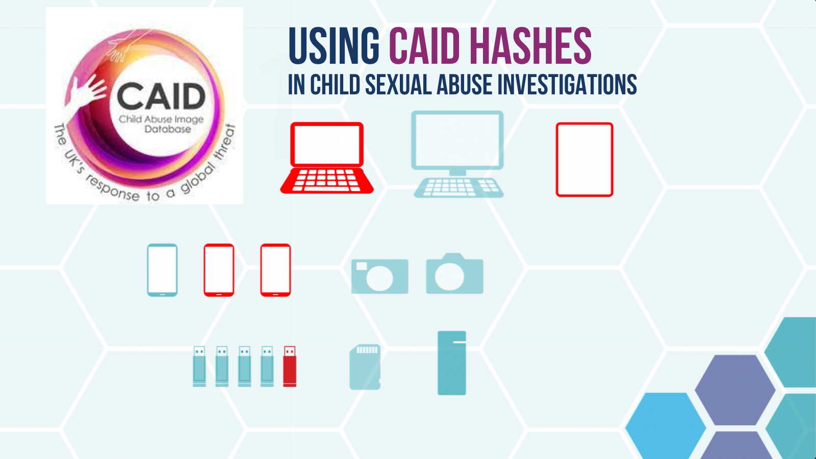 Using CAID Hashes in a Child Sexual Abuse Material Investigation